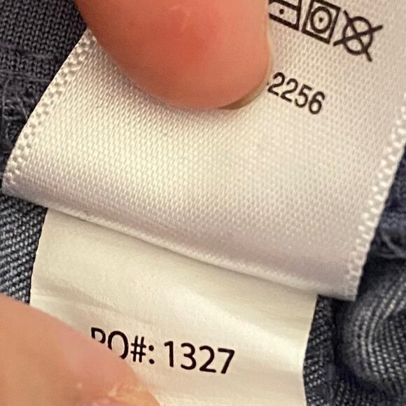 FIGS Livingston Basic Scrub Straight Leg Medical Pants Heather Denim XS PETITE - Picture 9 of 10